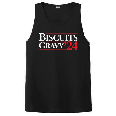 Novelty 2024 Election Campaign 24 Biscuits And Gravy PosiCharge Competitor Tank