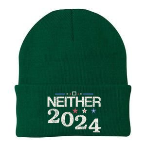 Neither 2024 Elections Knit Cap Winter Beanie