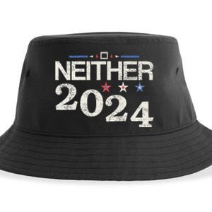 Neither 2024 Elections Sustainable Bucket Hat