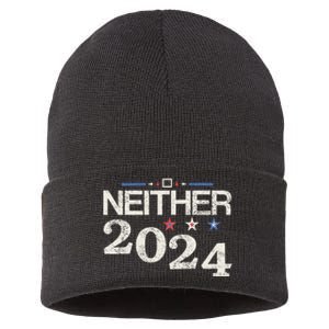 Neither 2024 Elections Sustainable Knit Beanie