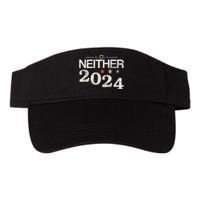 Neither 2024 Elections Valucap Bio-Washed Visor