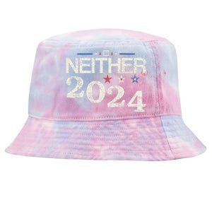 Neither 2024 Elections Tie-Dyed Bucket Hat