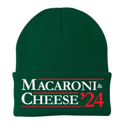 Novelty 2024 Election Campaign 24 Macaroni And Cheese Knit Cap Winter Beanie