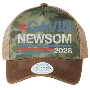 Newsom 2028 Gavin Newsom 2028 President 48 Election Campaign Legacy Tie Dye Trucker Hat