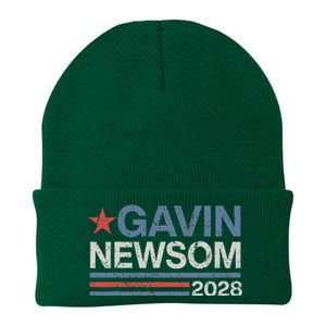 Newsom 2028 Gavin Newsom 2028 President 48 Election Campaign Knit Cap Winter Beanie