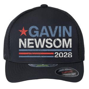 Newsom 2028 Gavin Newsom 2028 President 48 Election Campaign Flexfit Unipanel Trucker Cap