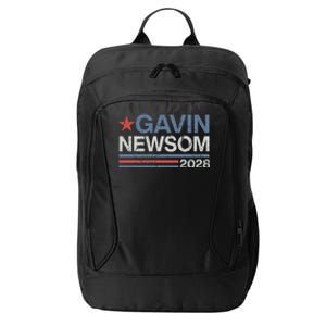 Newsom 2028 Gavin Newsom 2028 President 48 Election Campaign City Backpack