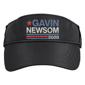 Newsom 2028 Gavin Newsom 2028 President 48 Election Campaign Adult Drive Performance Visor