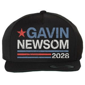 Newsom 2028 Gavin Newsom 2028 President 48 Election Campaign Wool Snapback Cap