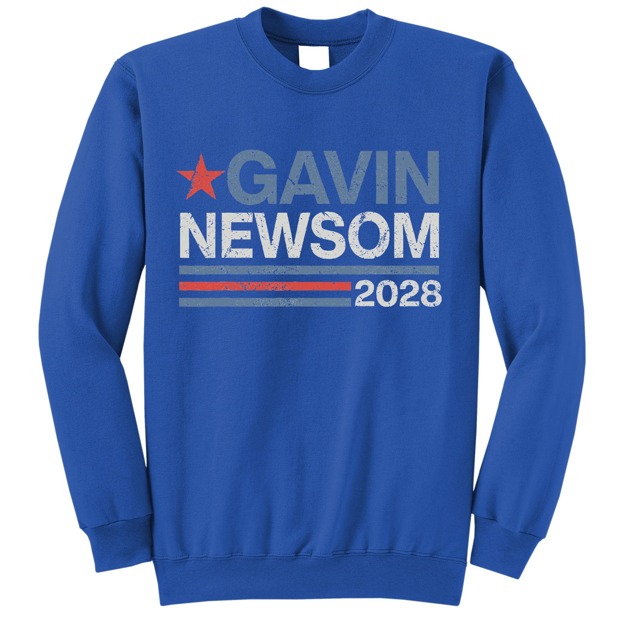 Newsom 2028 Gavin Newsom 2028 President 48 Election Campaign Sweatshirt