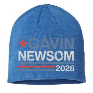 Newsom 2028 Gavin Newsom 2028 President 48 Election Campaign Sustainable Beanie