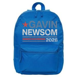 Newsom 2028 Gavin Newsom 2028 President 48 Election Campaign 16 in Basic Backpack