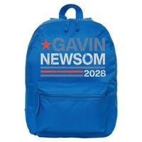 Newsom 2028 Gavin Newsom 2028 President 48 Election Campaign 16 in Basic Backpack