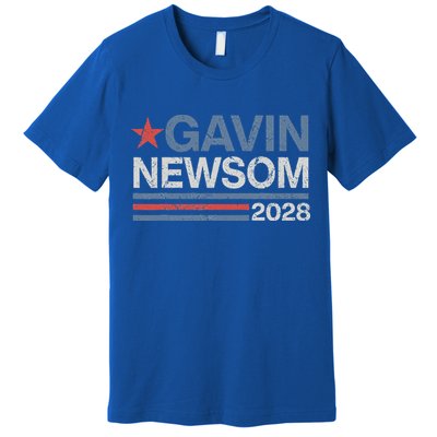 Newsom 2028 Gavin Newsom 2028 President 48 Election Campaign Premium T-Shirt