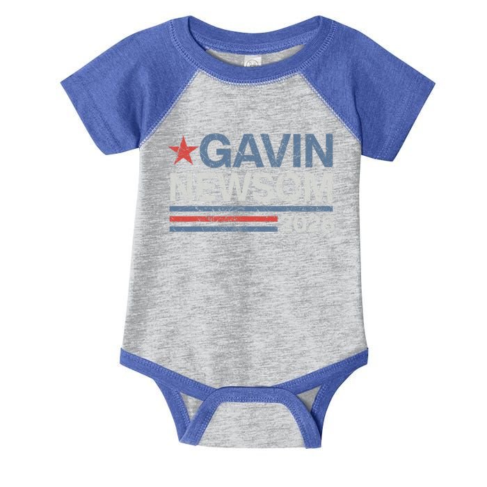 Newsom 2028 Gavin Newsom 2028 President 48 Election Campaign Infant Baby Jersey Bodysuit