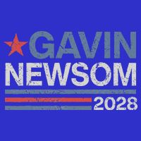 Newsom 2028 Gavin Newsom 2028 President 48 Election Campaign Toddler T-Shirt