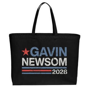 Newsom 2028 Gavin Newsom 2028 President 48 Election Campaign Cotton Canvas Jumbo Tote