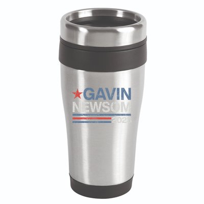 Newsom 2028 Gavin Newsom 2028 President 48 Election Campaign 16oz Travel Tumbler