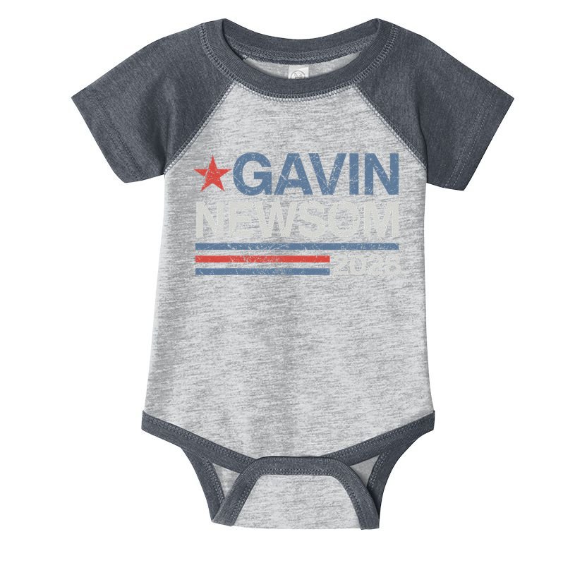 Newsom 2028 Gavin Newsom 2028 President 48 Election Campaign Infant Baby Jersey Bodysuit