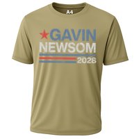 Newsom 2028 Gavin Newsom 2028 President 48 Election Campaign Cooling Performance Crew T-Shirt