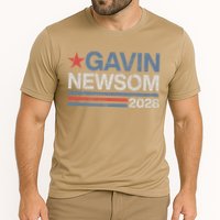 Newsom 2028 Gavin Newsom 2028 President 48 Election Campaign Cooling Performance Crew T-Shirt
