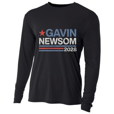 Newsom 2028 Gavin Newsom 2028 President 48 Election Campaign Cooling Performance Long Sleeve Crew