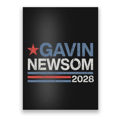 Newsom 2028 Gavin Newsom 2028 President 48 Election Campaign Poster