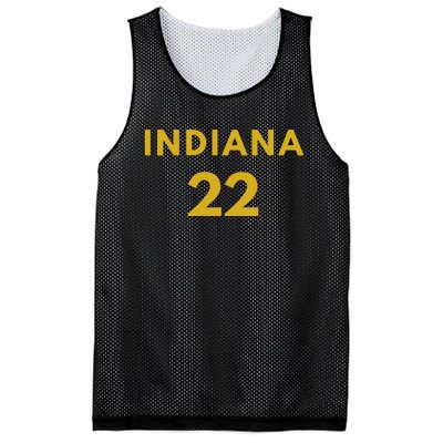 Number 22 Indiana Fever Mesh Reversible Basketball Jersey Tank