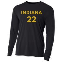 Number 22 Indiana Fever Cooling Performance Long Sleeve Crew