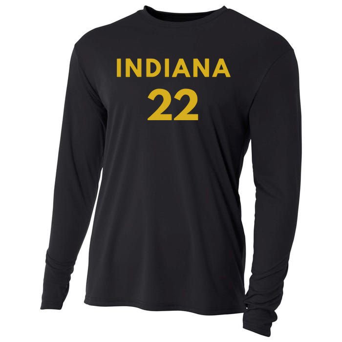 Number 22 Indiana Fever Cooling Performance Long Sleeve Crew