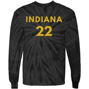 Number 22 Indiana Fever Tie-Dye Long Sleeve Shirt