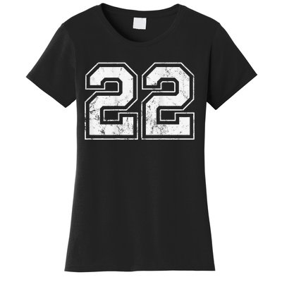 Number 22 On The Back Women's T-Shirt