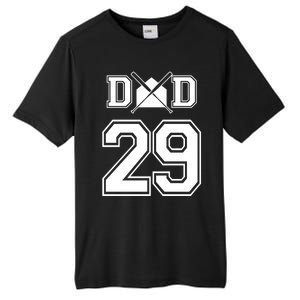 Number 29 Players Biggest Fan For Baseball Or Softball Dad Gift Tall Fusion ChromaSoft Performance T-Shirt