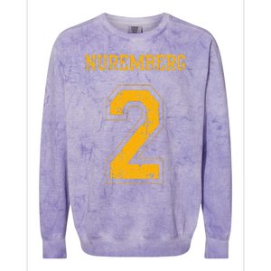 Nuremberg 2 Sports Jersey Style Colorblast Crewneck Sweatshirt