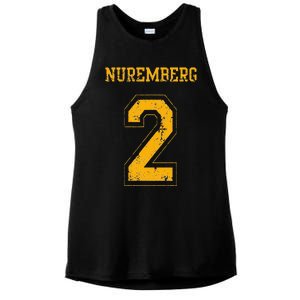 Nuremberg 2 Sports Jersey Style Ladies PosiCharge Tri-Blend Wicking Tank