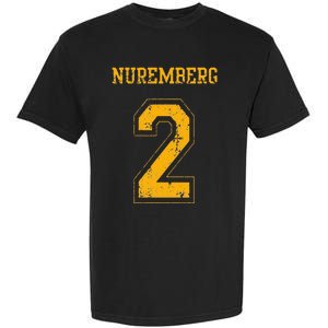 Nuremberg 2 Sports Jersey Style Garment-Dyed Heavyweight T-Shirt