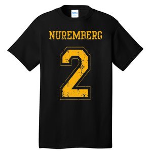 Nuremberg 2 Sports Jersey Style Tall T-Shirt