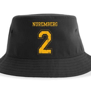 Nuremberg 2 Sports Jersey Style Sustainable Bucket Hat