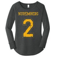 Nuremberg 2 Sports Jersey Style Women's Perfect Tri Tunic Long Sleeve Shirt