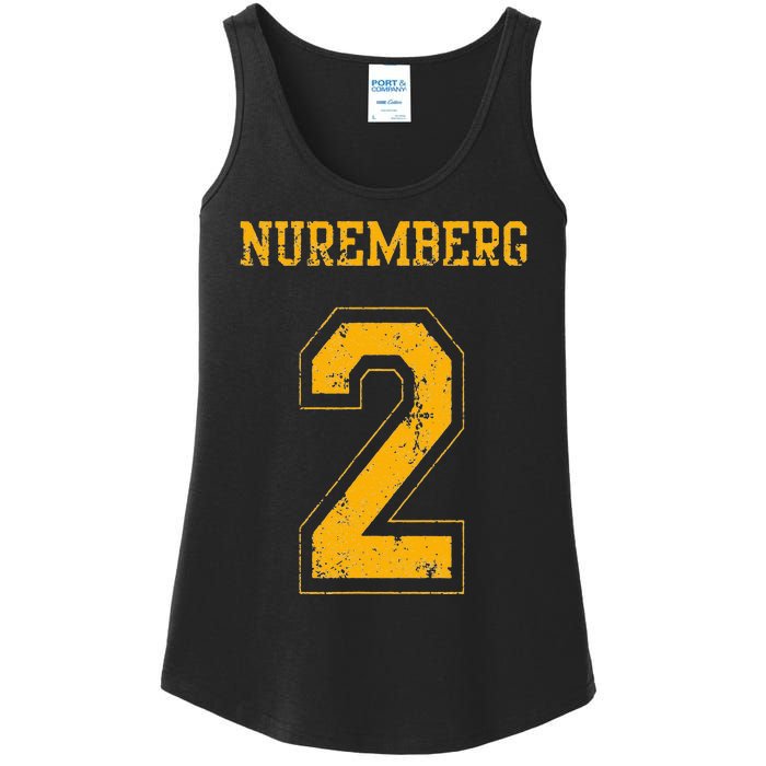 Nuremberg 2 Sports Jersey Style Ladies Essential Tank