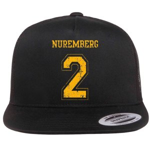 Nuremberg 2 Sports Jersey Style Flat Bill Trucker Hat