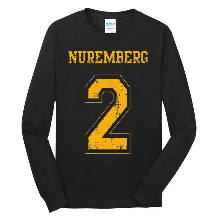 Nuremberg 2 Sports Jersey Style Tall Long Sleeve T-Shirt