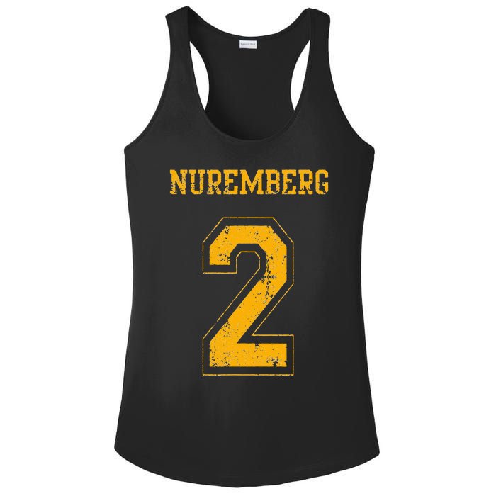 Nuremberg 2 Sports Jersey Style Ladies PosiCharge Competitor Racerback Tank