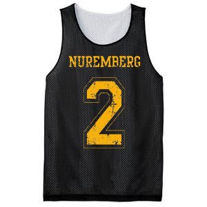 Nuremberg 2 Sports Jersey Style Mesh Reversible Basketball Jersey Tank