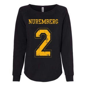 Nuremberg 2 Sports Jersey Style Womens California Wash Sweatshirt