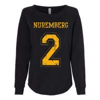 Nuremberg 2 Sports Jersey Style Womens California Wash Sweatshirt