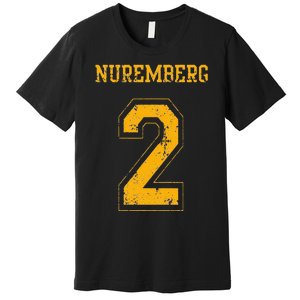 Nuremberg 2 Sports Jersey Style Premium T-Shirt