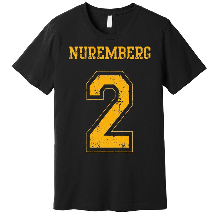 Nuremberg 2 Sports Jersey Style Premium T-Shirt