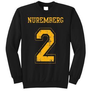 Nuremberg 2 Sports Jersey Style Tall Sweatshirt