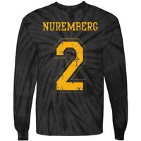 Nuremberg 2 Sports Jersey Style Tie-Dye Long Sleeve Shirt